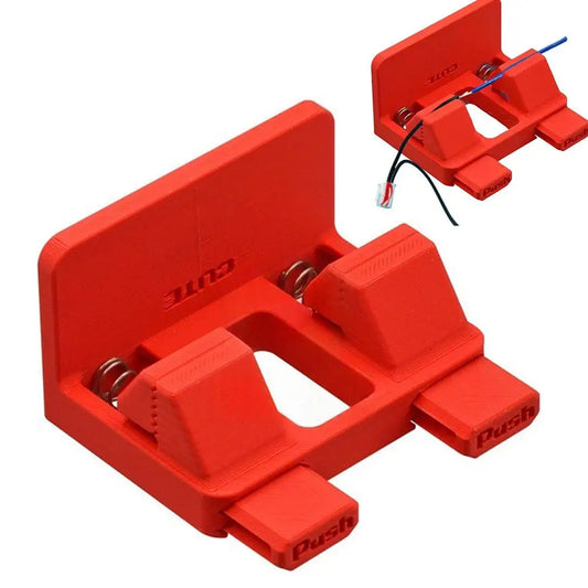 Electric Wire Welding Fixture Electric Wire Welding Fixture Portable Precise Cable Soldering Clamp Multi-functional Compact Peaceful Pleasures Health and Wellness Red