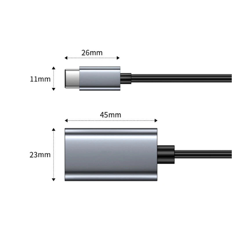 Type C to HDMI-compatible Cable USB C to HDTV Converter HD 4K USB 3.1 HDTV Cable Adapter for MacBook Chromebook Samsung Xiaomi Peaceful Pleasures Health and Wellness
