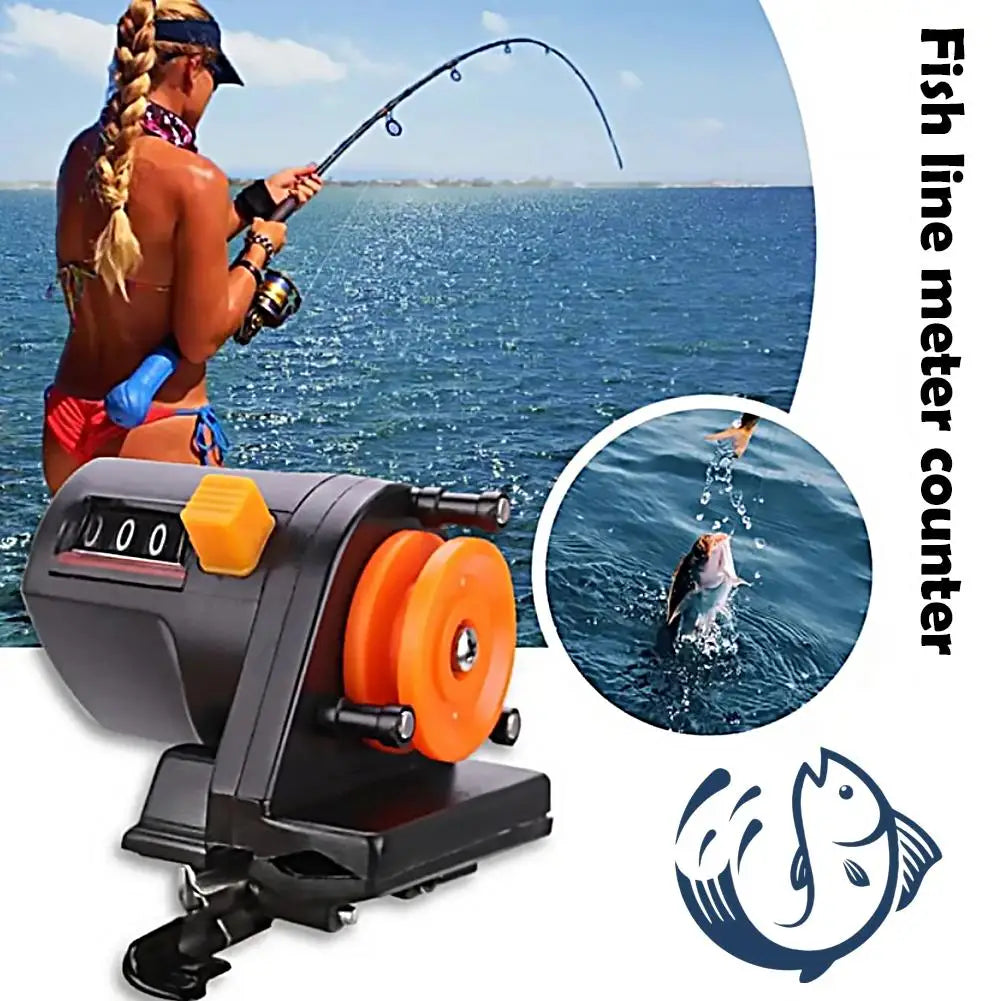 Digital Fishing Line Counter 0-999m – Deep Sea Rod Meter
