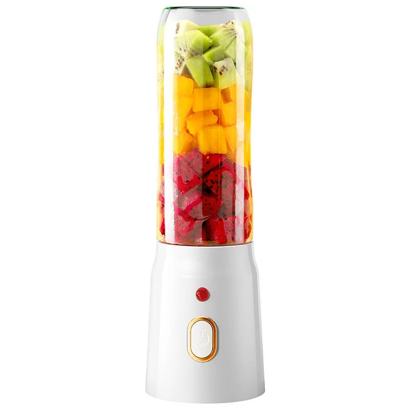 HOMEFISH Portable Wireless Blender – 10-Blade USB-C Juicer