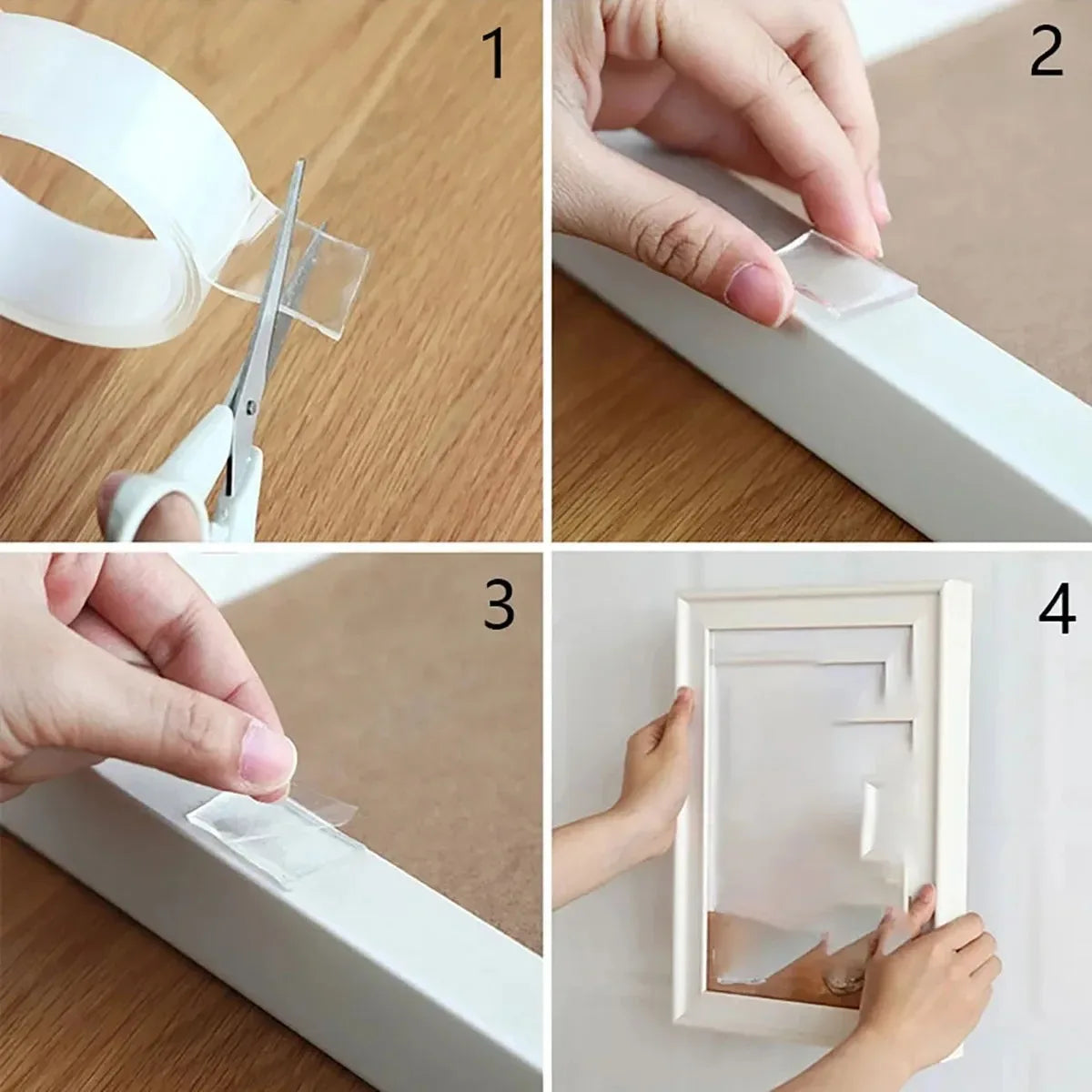 2m Double-Sided Nano Tape – Waterproof & Super Strong