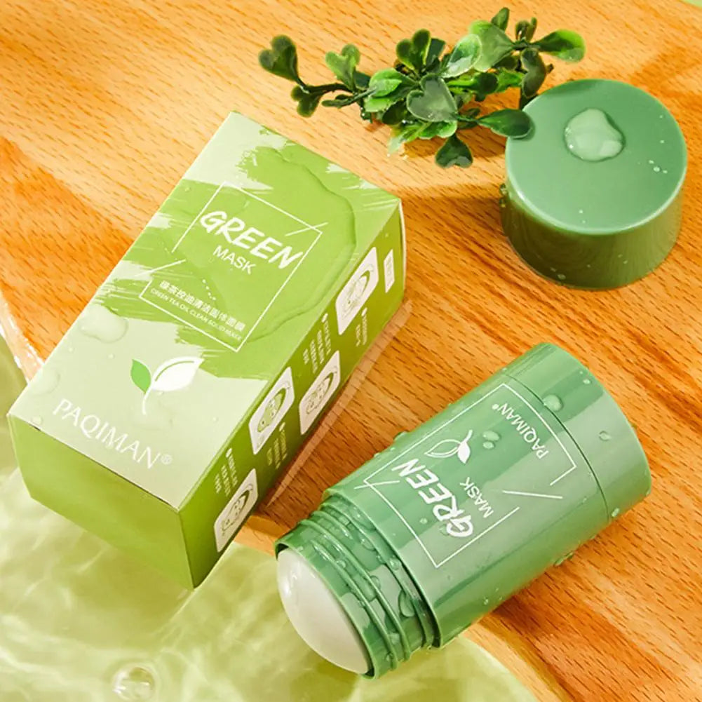 Green Tea Clay Face Mask 40g – Deep Cleansing, Pore Minimizing & Moisturizing Peaceful Pleasures Health and Wellness