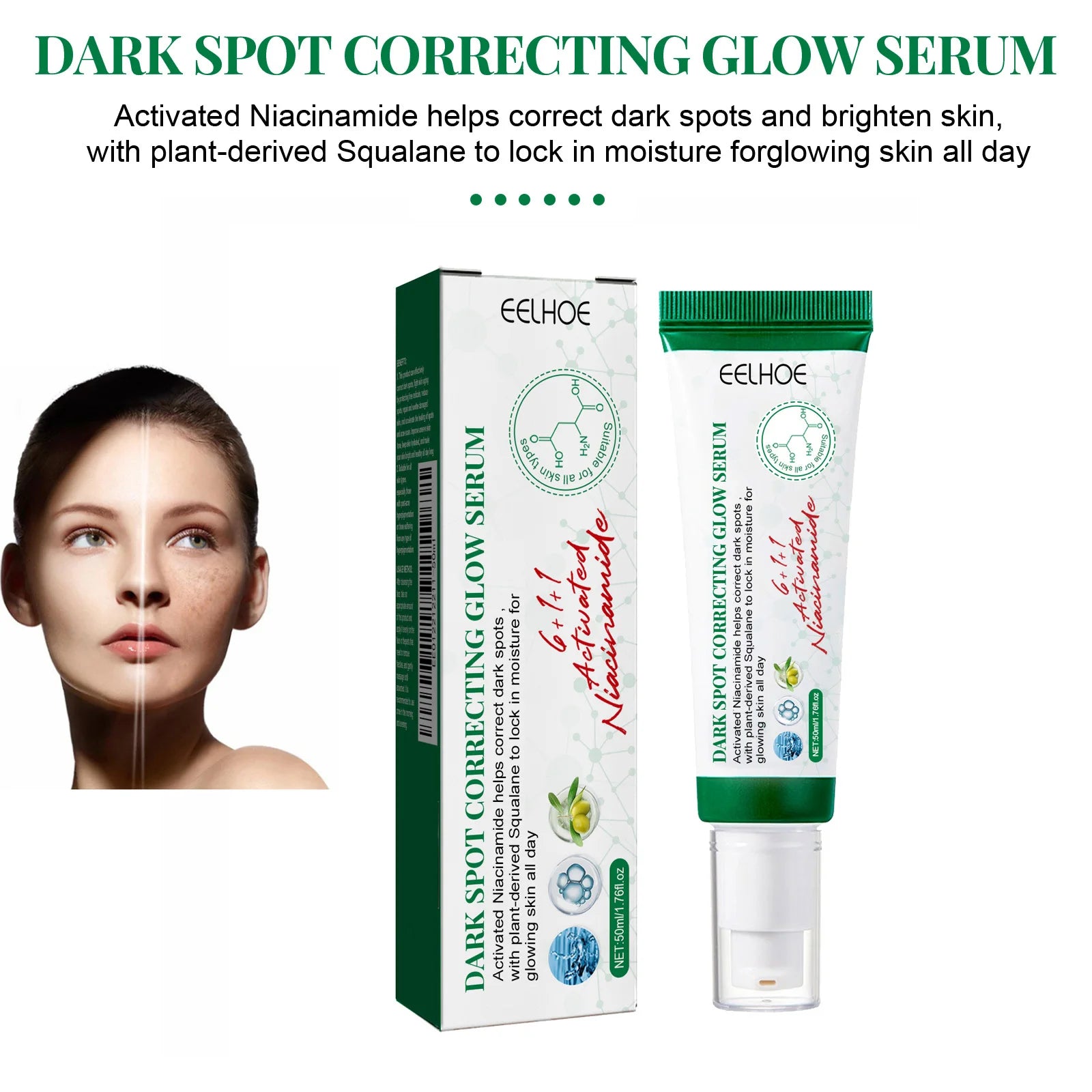 Niacinamide Dark Spot Corrector Serum – Brightening Essence Peaceful Pleasures Health and Wellness