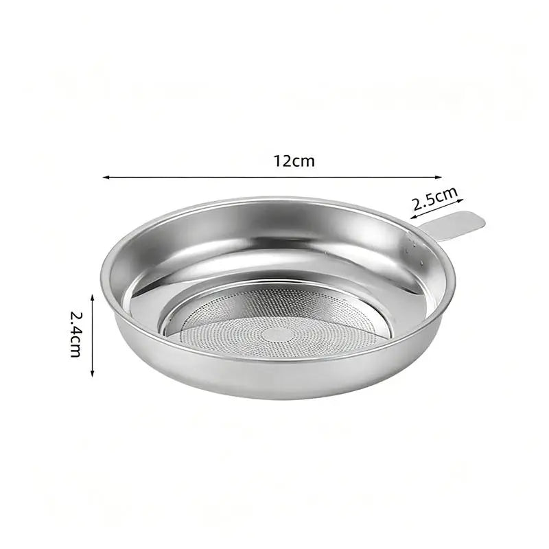 Stainless Steel Fine Mesh Strainer – Tea, Coffee & Flour Sifter