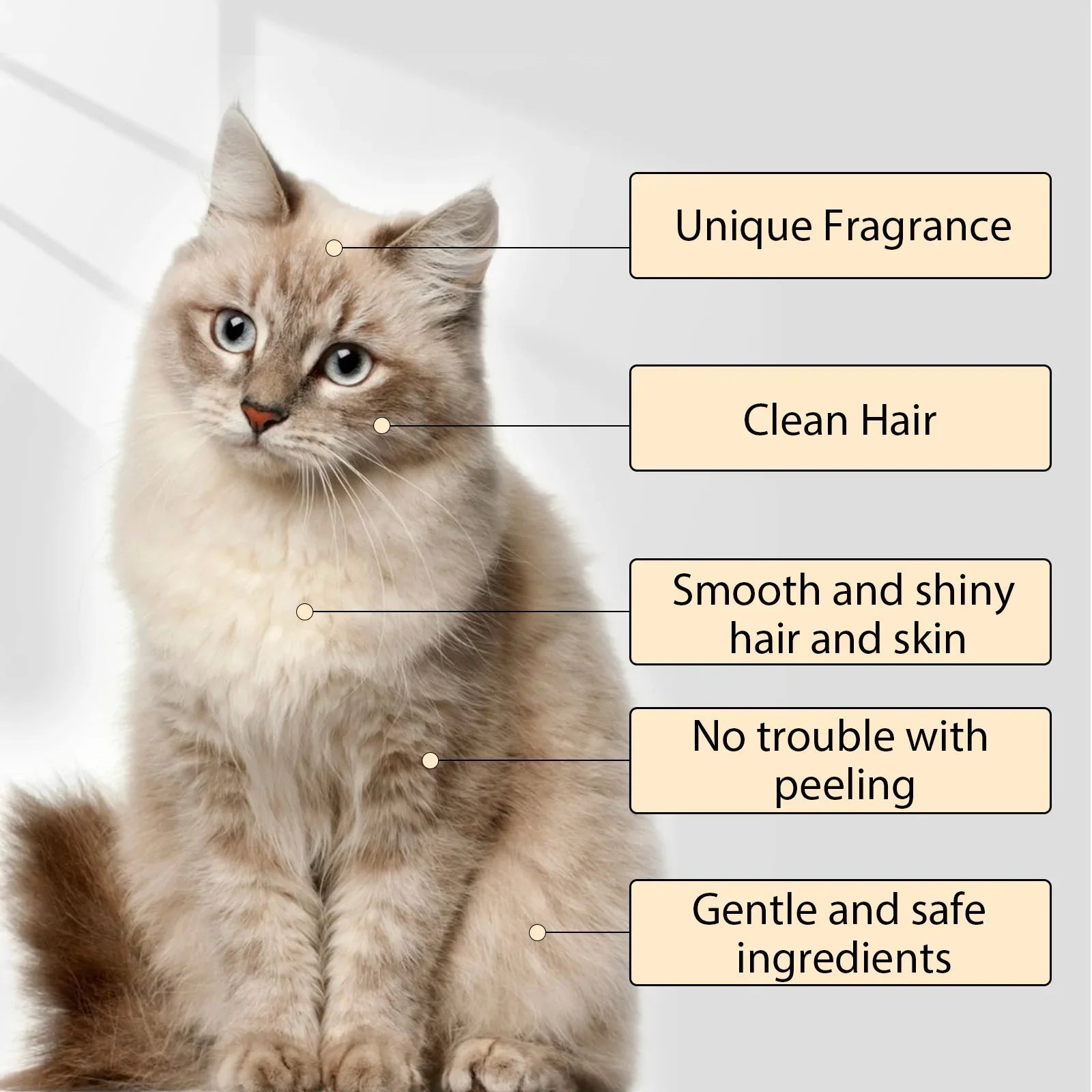 Pet Shampoo Cats and Dogs Gentle Cleansing Natural Formula Smooth Non Tangling Fur Fragrance Moisturizing Pet Grooming Supplies Peaceful Pleasures Health and Wellness