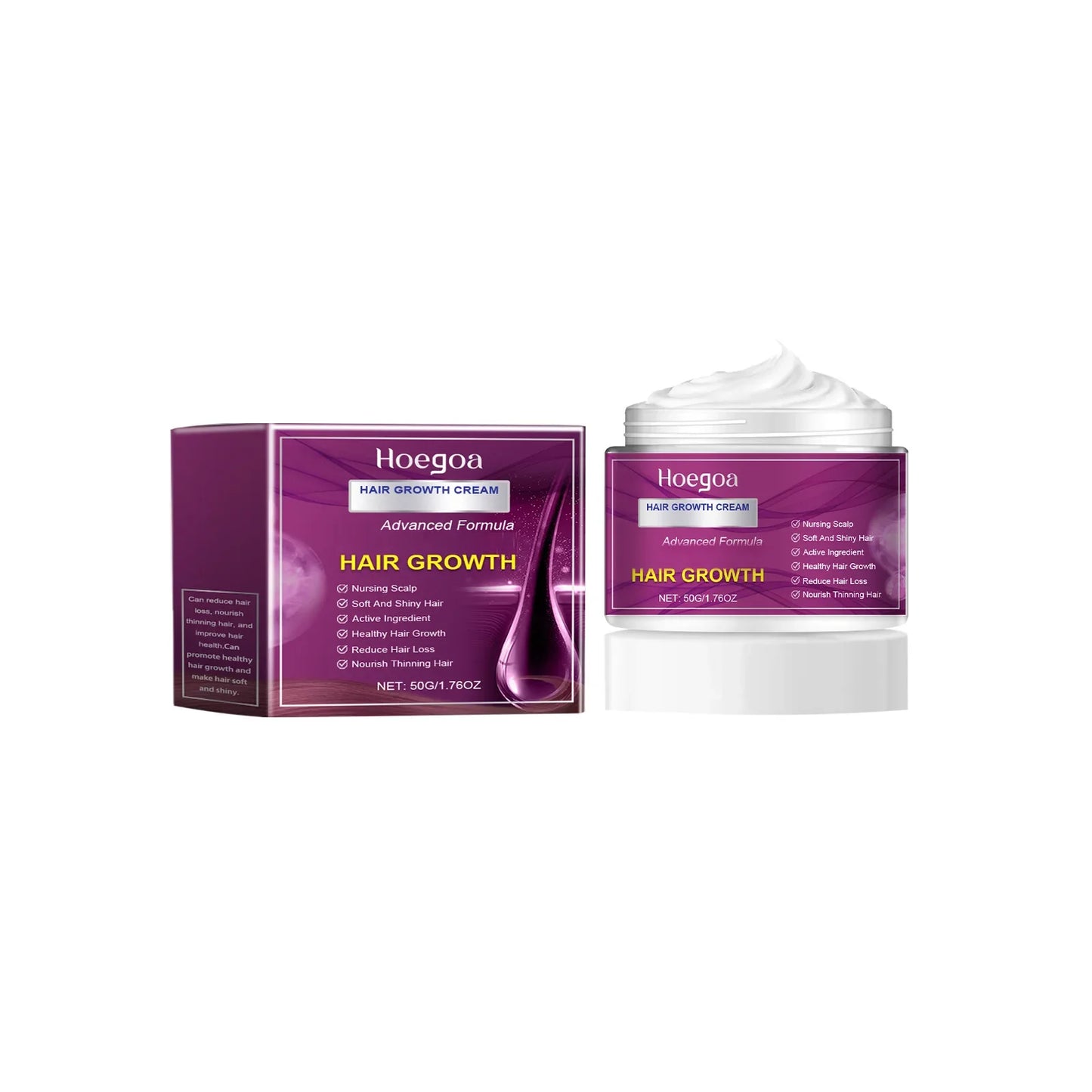 HOEGOA Hair Growth Cream – Nourish & Strengthen Scalp 50g
