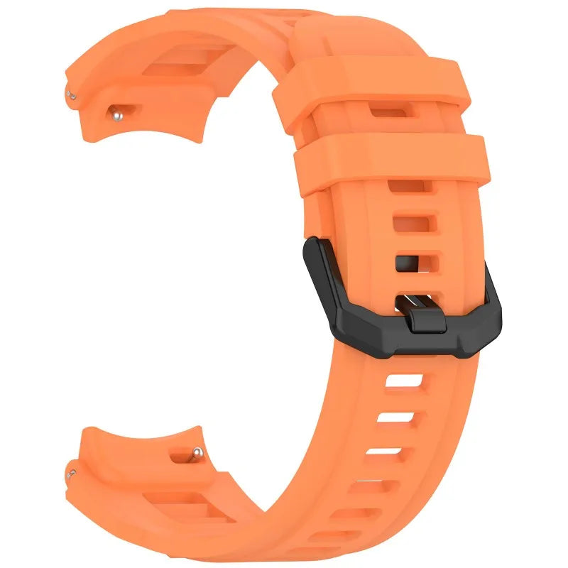 Official Silicone Strap for Amazfit T-REX 3 Pro Smart Watch Strap Watchband Sport Wristband Bracelet for T-Rex3 Pro Accessory Peaceful Pleasures Health and Wellness Orange for T-REX 3 Pro