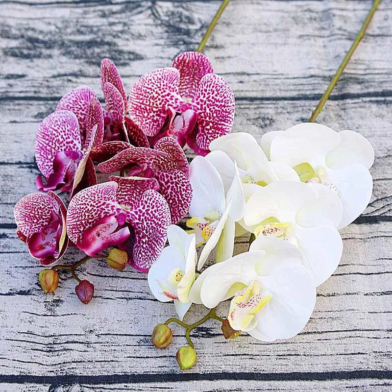 Artificial Butterfly Orchid Bundle 6 Heads | Wedding & Home Décor