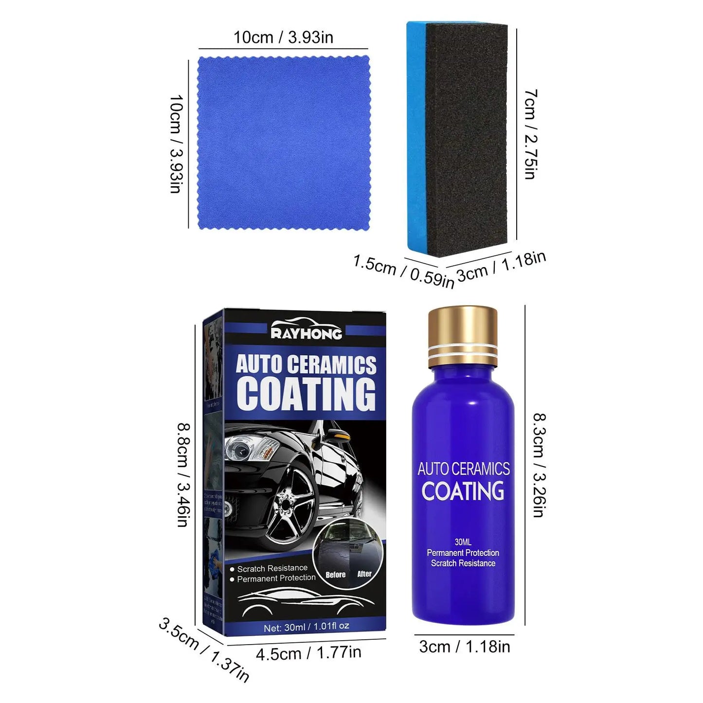 Nano-coating Car Maintenance Liquid for Paint Care Peaceful Pleasures Health and Wellness