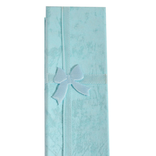 A36T-20 X Elegant Luxury Gift Boxes Long Rectangular For Jewelry Presentation Necklaces Peaceful Pleasures Health and Wellness Random NONE