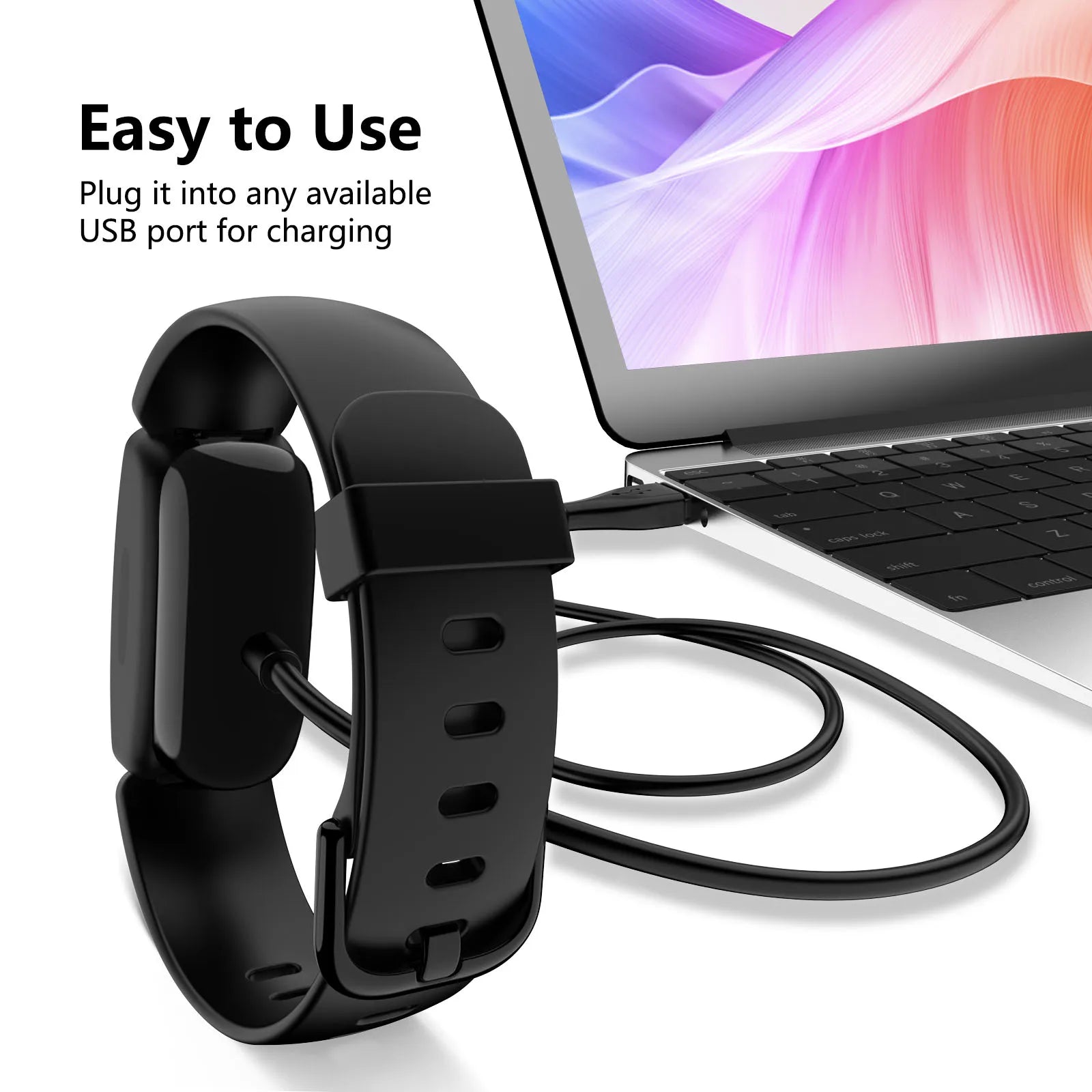 USB Charger for Fitbit Inspire 1/2/3, Inspire HR, ACE 2 & ACE 3 Peaceful Pleasures Health and Wellness