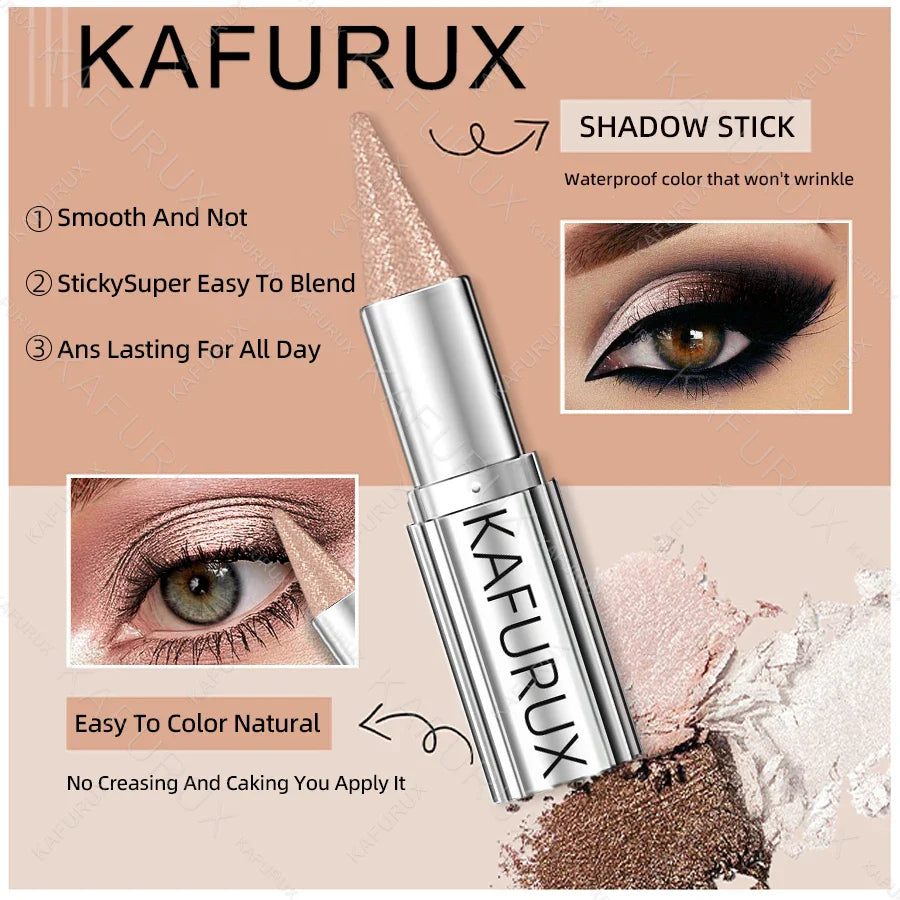 FUNPARK Metallic Glitter Eyeshadow Stick – Waterproof Shimmer
