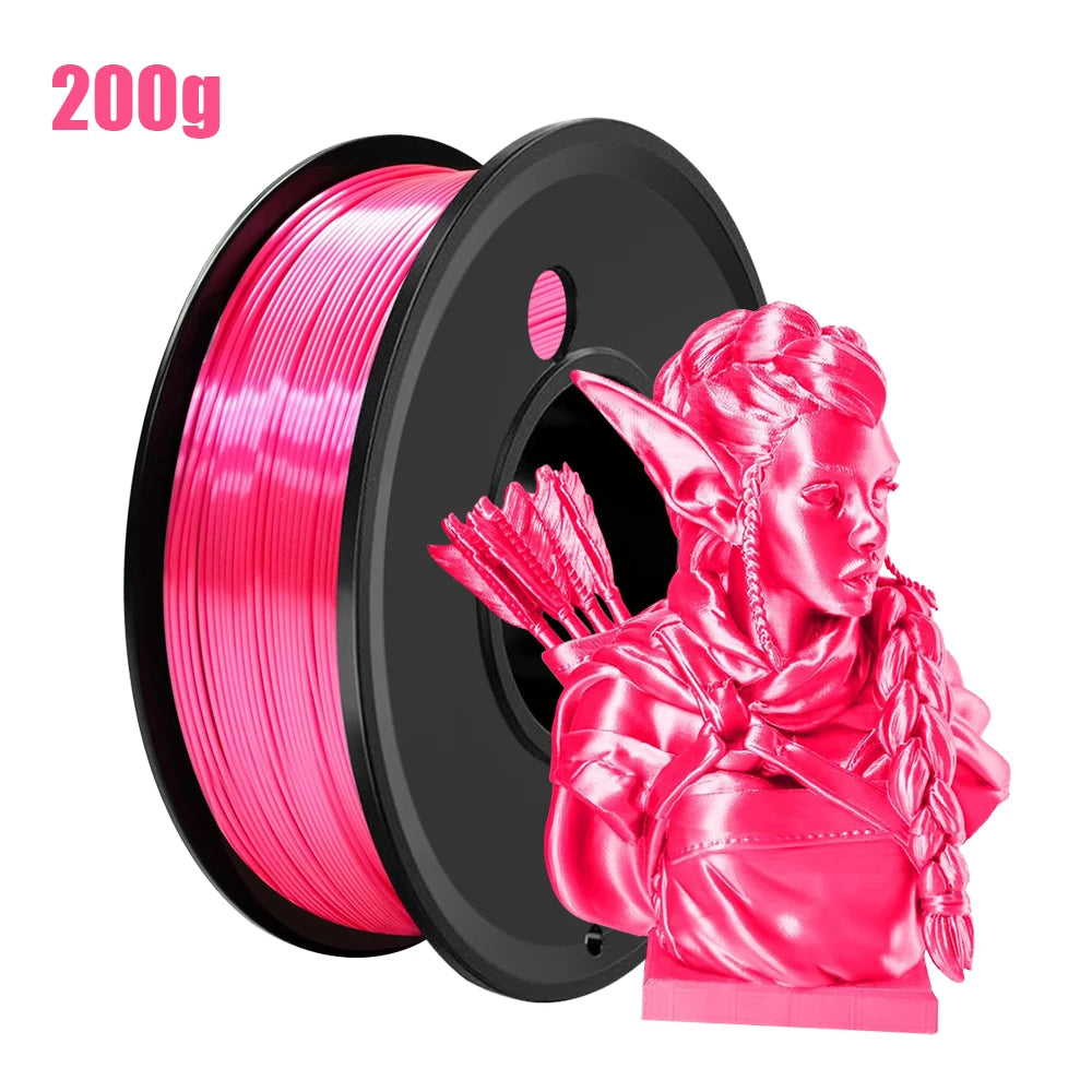 DINGSUN 3D Silk PLA Filament 1.75mm | 200g to 1kg Spool