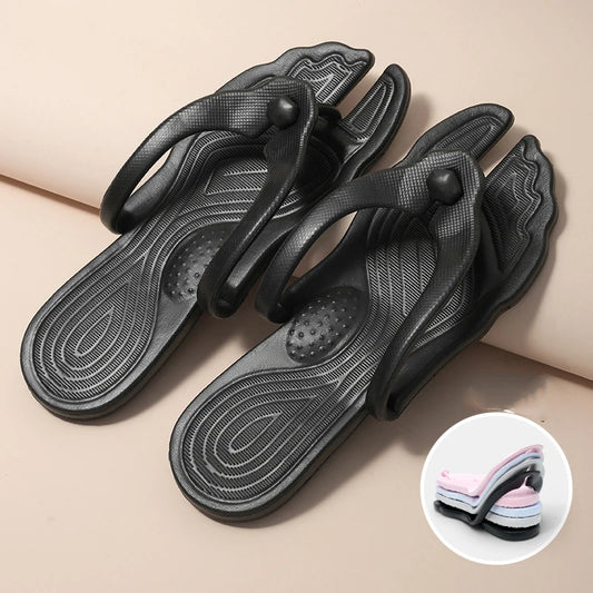 JPNTKY Foldable Flip Flop Slippers – Non-Slip, Men & Women Foldable Flip Flop Slippers Peaceful Pleasures Health and Wellness