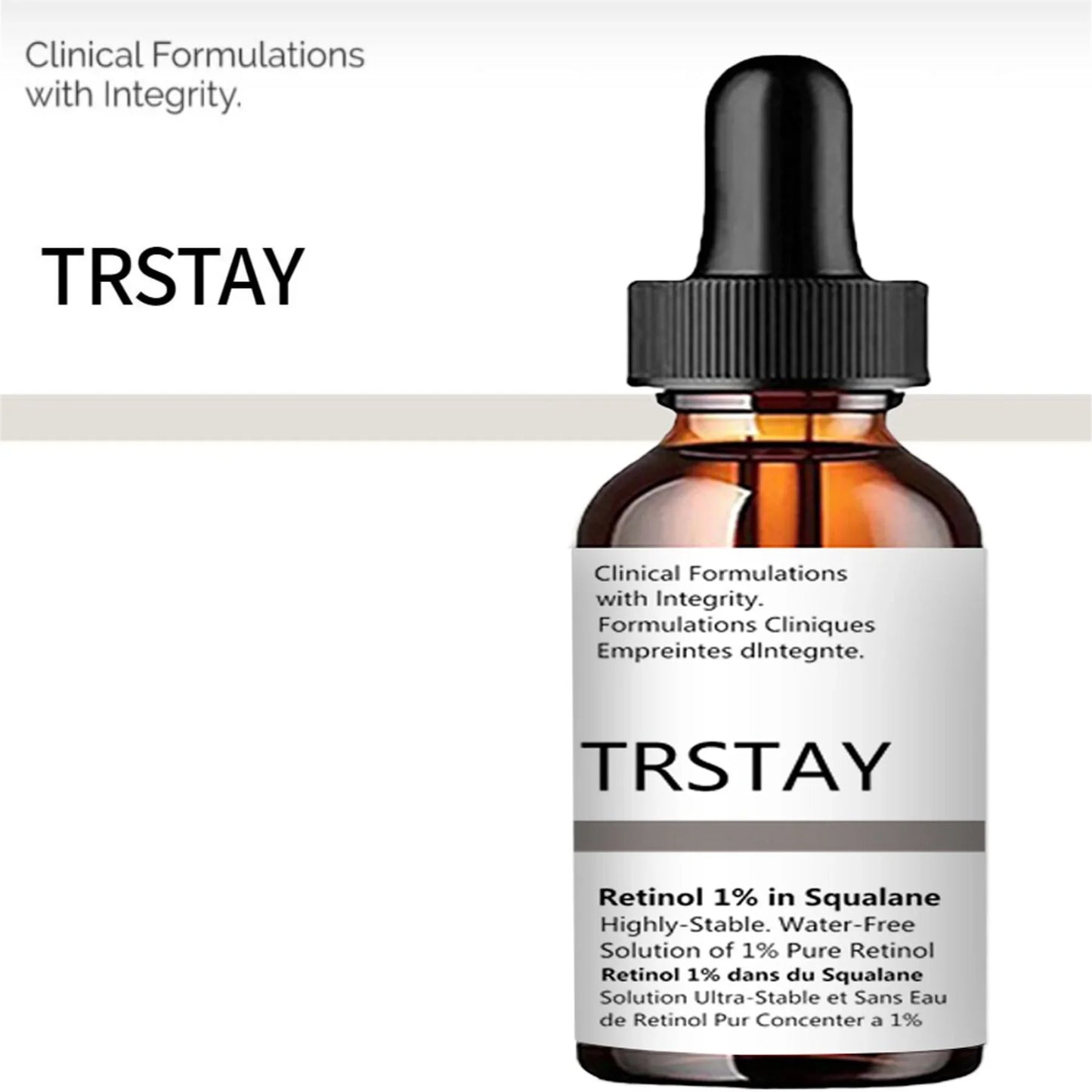 TRSTAY Squalane Retinol Face Serum Oil | Brighten & Moisturize
