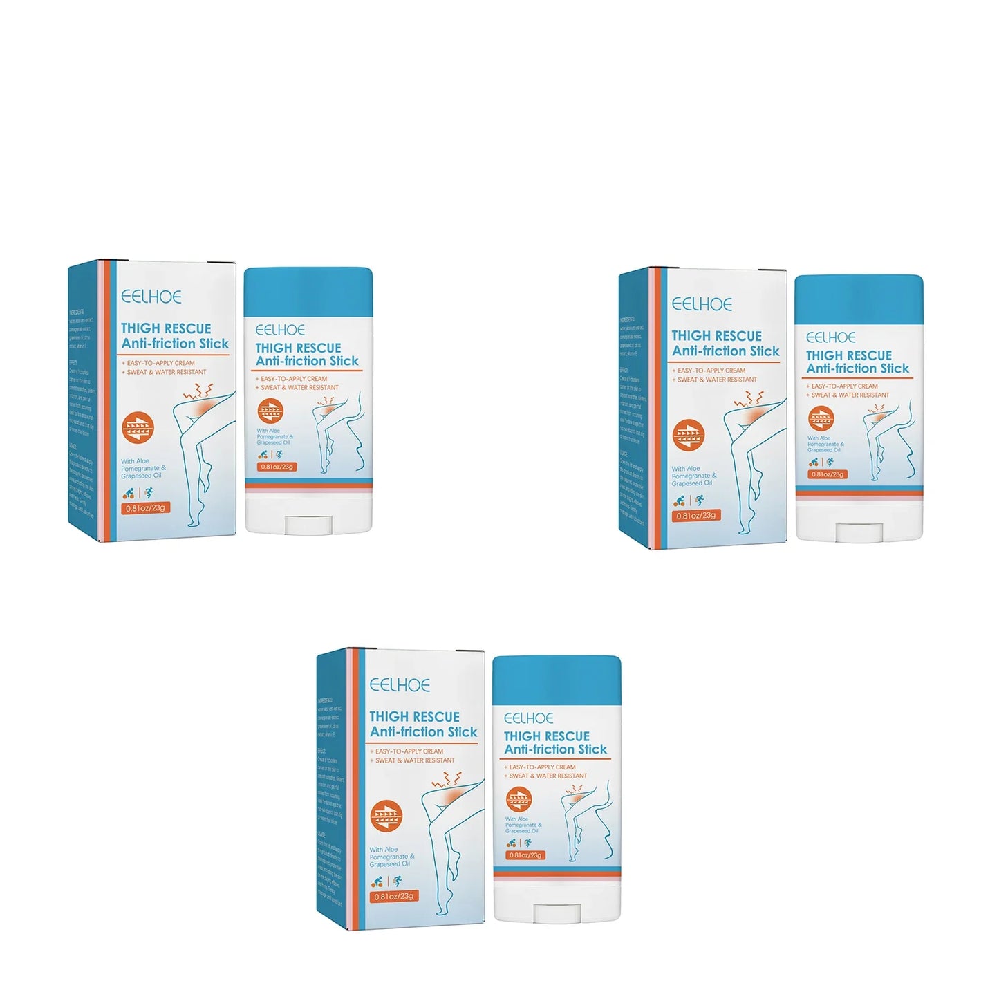 Eelhoe Anti-Chafe Stick – Thigh & Skin Rescue 23g