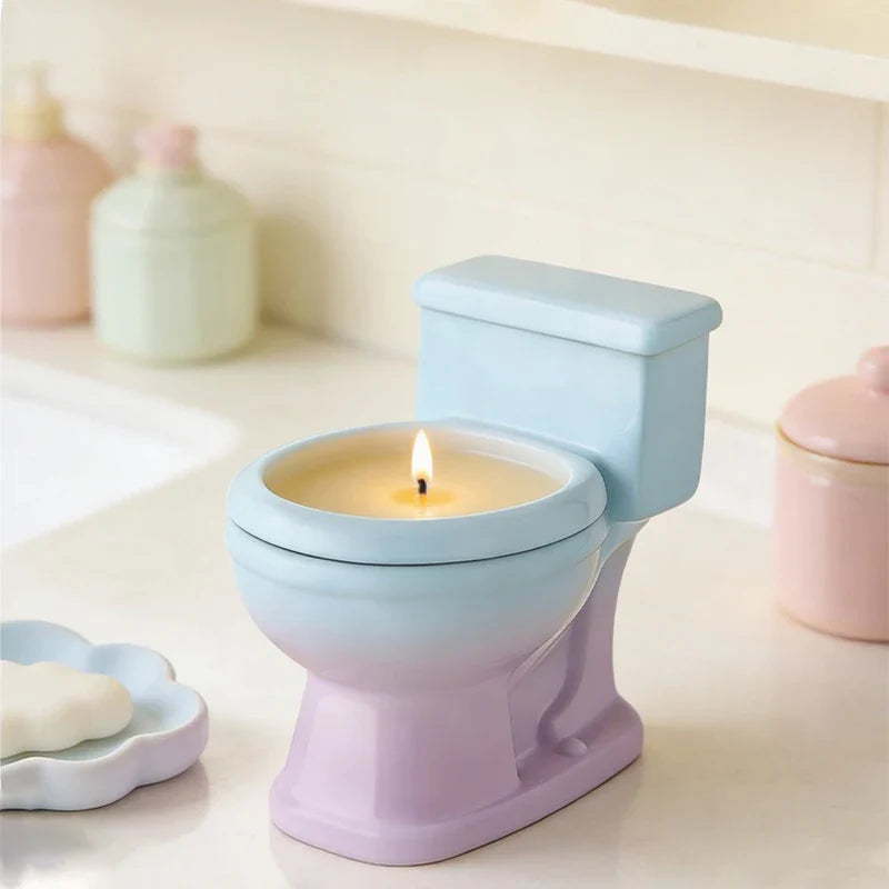 3D Toilet Silicone Mold – Funny DIY Candle & Soap Craft