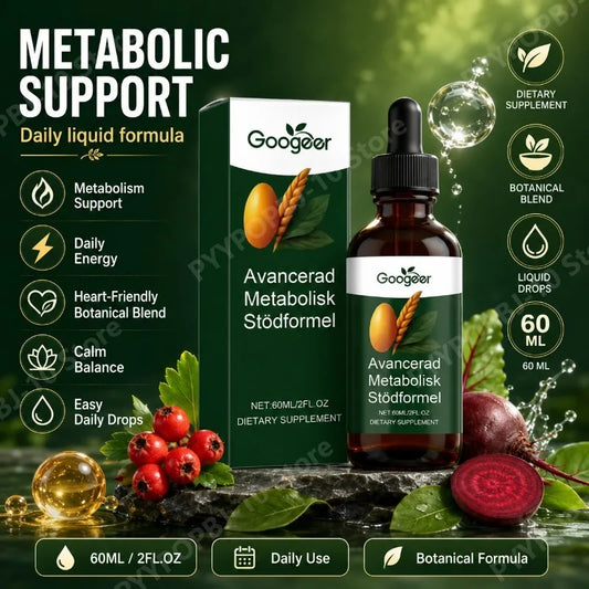 Googeer Liquid Supplement B6 B1 Magnesium Beetroot Drops 60mL Liquid Wellness Drops Peaceful Pleasures Health and Wellness