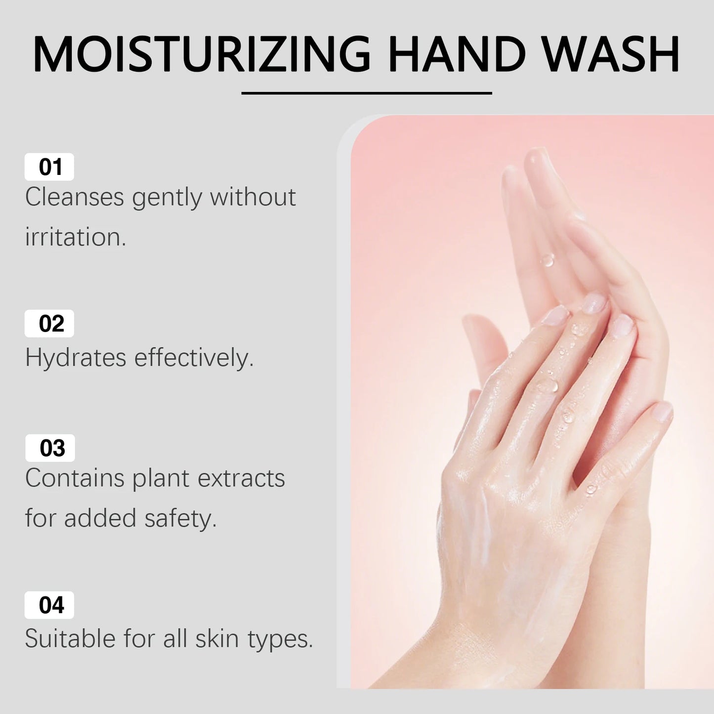 Moisturizing Hand Wash with Tomato Extract – Soft Hands