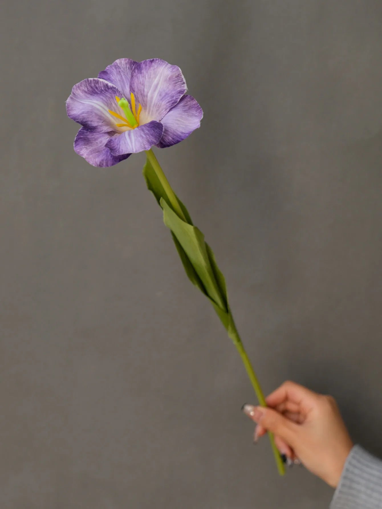 Silk Tulip Long Branch Artificial Flower | Home Decor