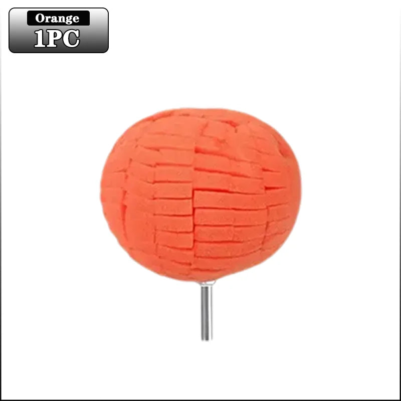 Car Hub Polishing Sponge Wheel Buffer – Conical Detail Tool