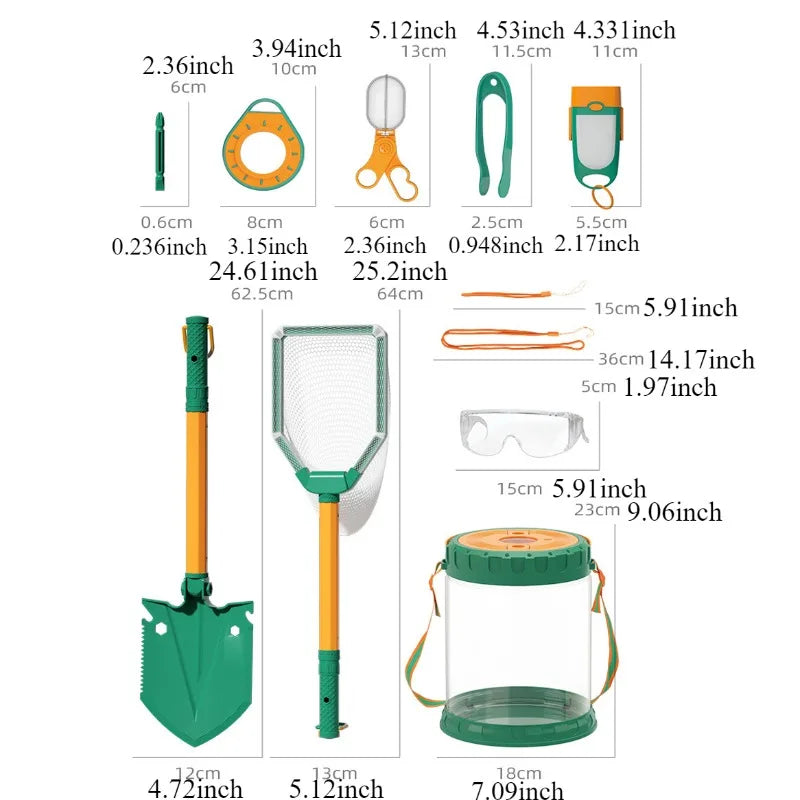Kids Beach Sea Catching Adventure Toy Set | Ocean Explorer Kit