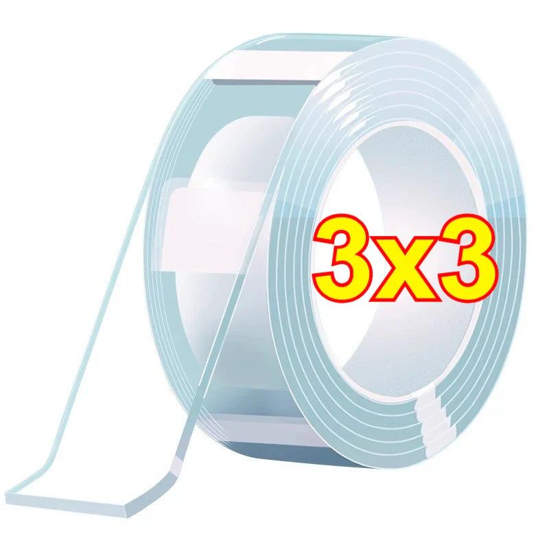 Nano Double-Sided Tape – Reusable, Waterproof & Transparent