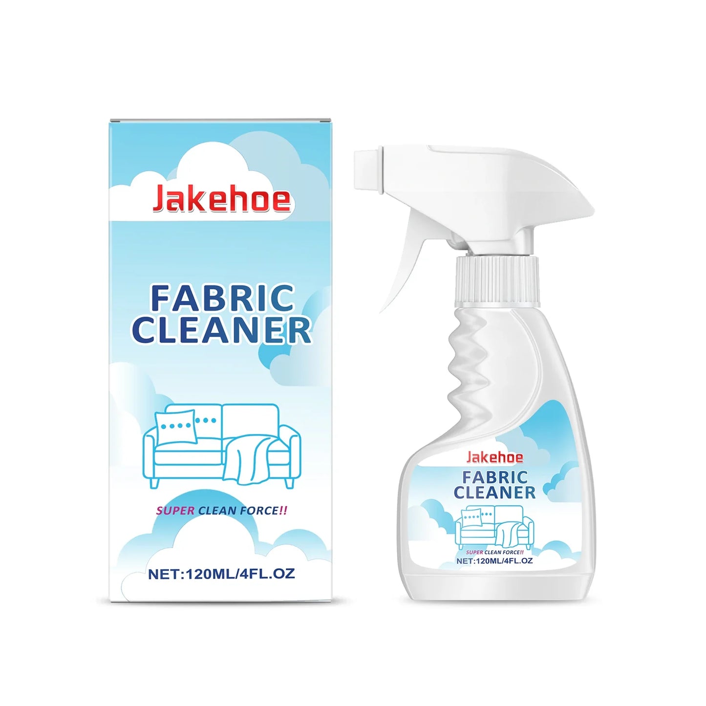 Jakehoe Fabric Foam Cleaner – Sofa, Carpet & Curtain Stains