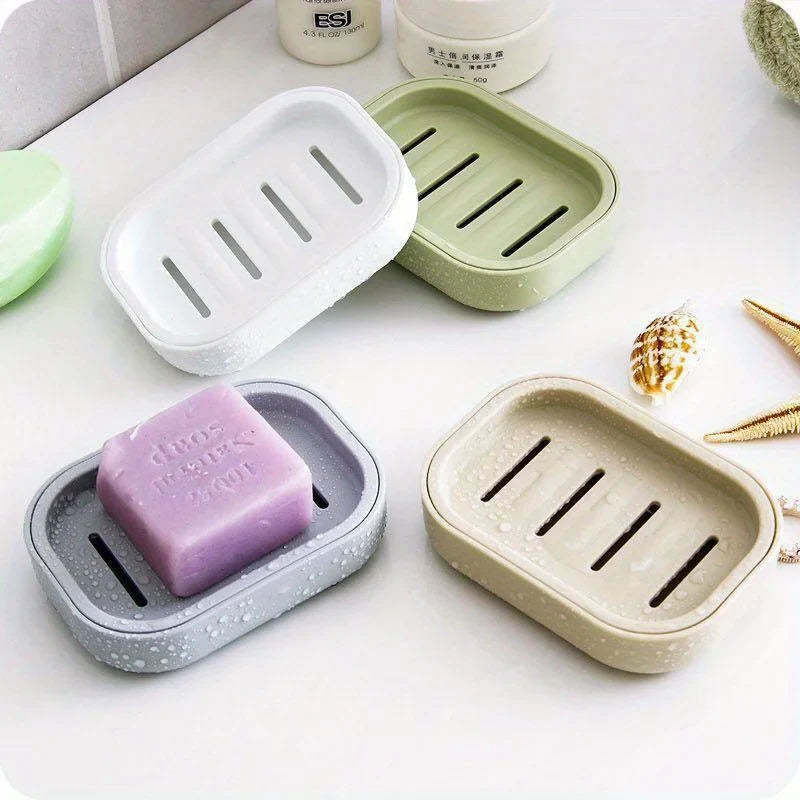Double-Layer Soap Box – Portable Waterproof Travel Soap Case