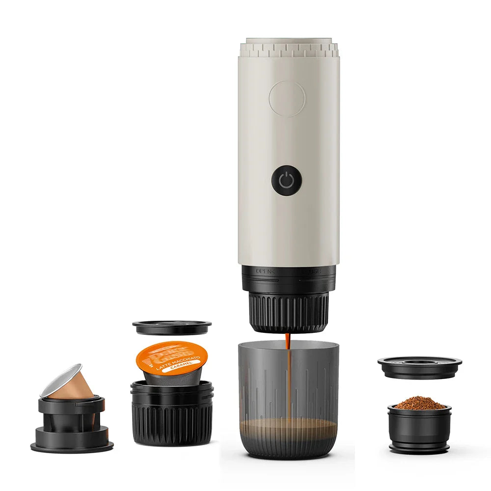 Wireless Portable Espresso Machine 3-in-1 | Car & Camping