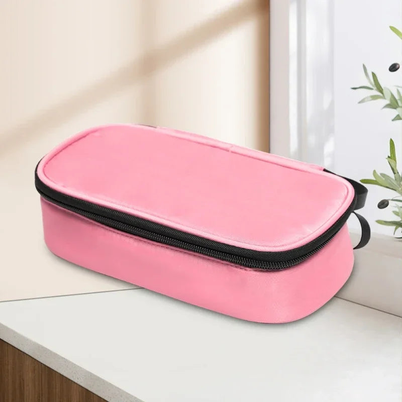 Portable First Aid Kit Insulin Cooling Bag Diabetic Pocket Pill Protector Waterproof Thermal Insulated medical Cooler No Gel Peaceful Pleasures Health and Wellness