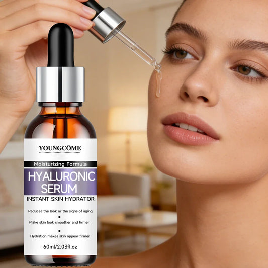 YOUNGCOME Hyaluronic Acid Face Serum – Hydrating & Brightening Hyaluronic Acid Serum Oasis Select