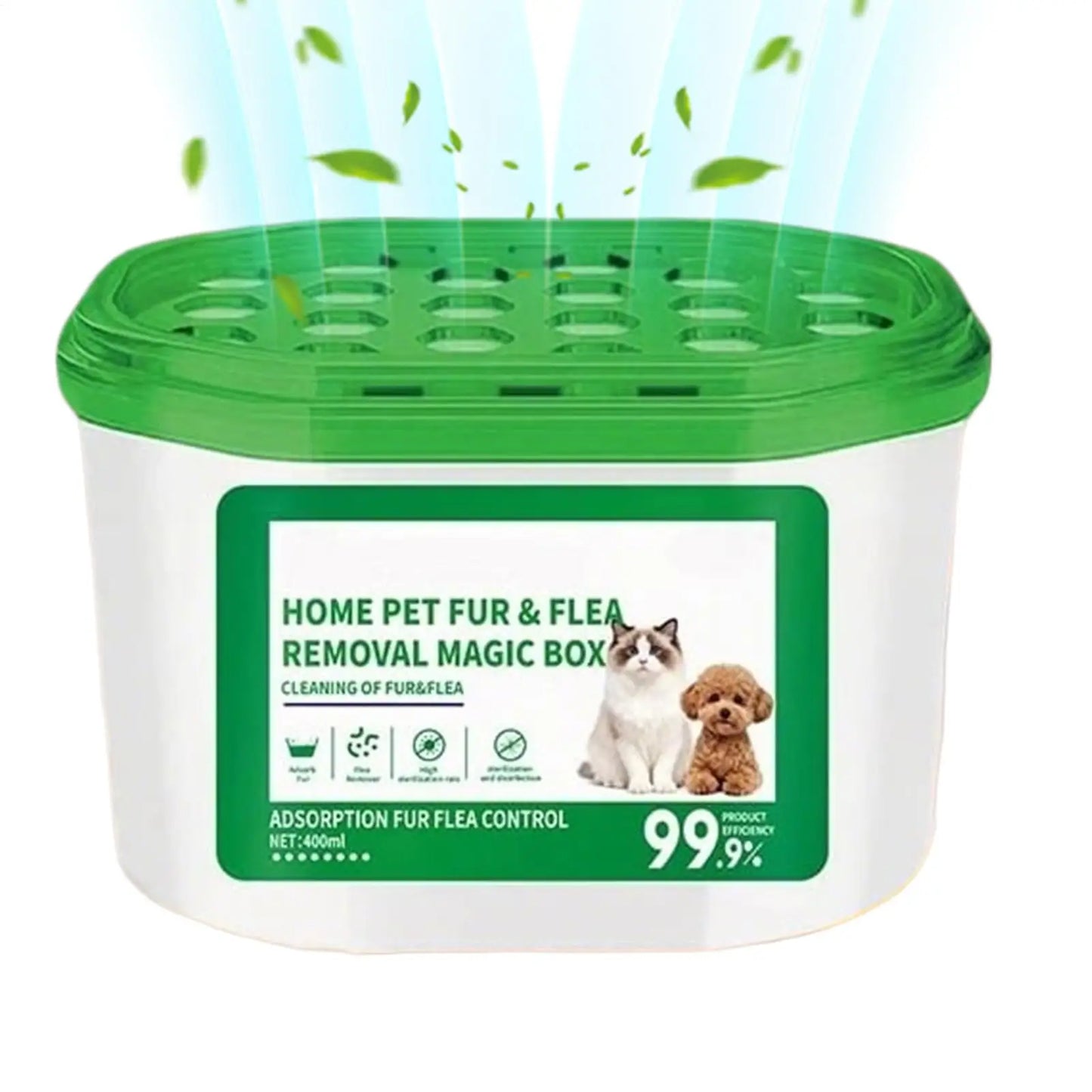 Cat Litter Box Air Purifier – Quiet Pet Odor & Dust Collector