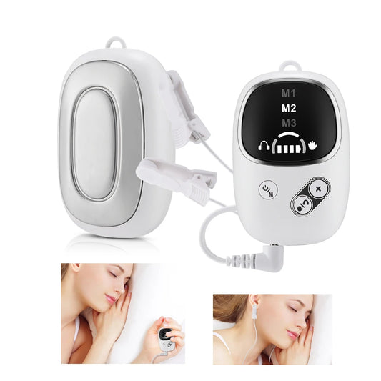 Handheld CES Sleep Aid Device for Insomnia Anxiety Pressure Relief Health Improve Sleep Palm Pulse Massager Smart Sleeper Peaceful Pleasures Health and Wellness