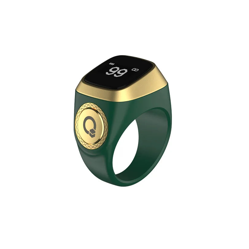 Hand Pressed Electronic Counter, Finger Counter, Smart Bluetooth Mini Counter Peaceful Pleasures Health and Wellness 18mmgreen