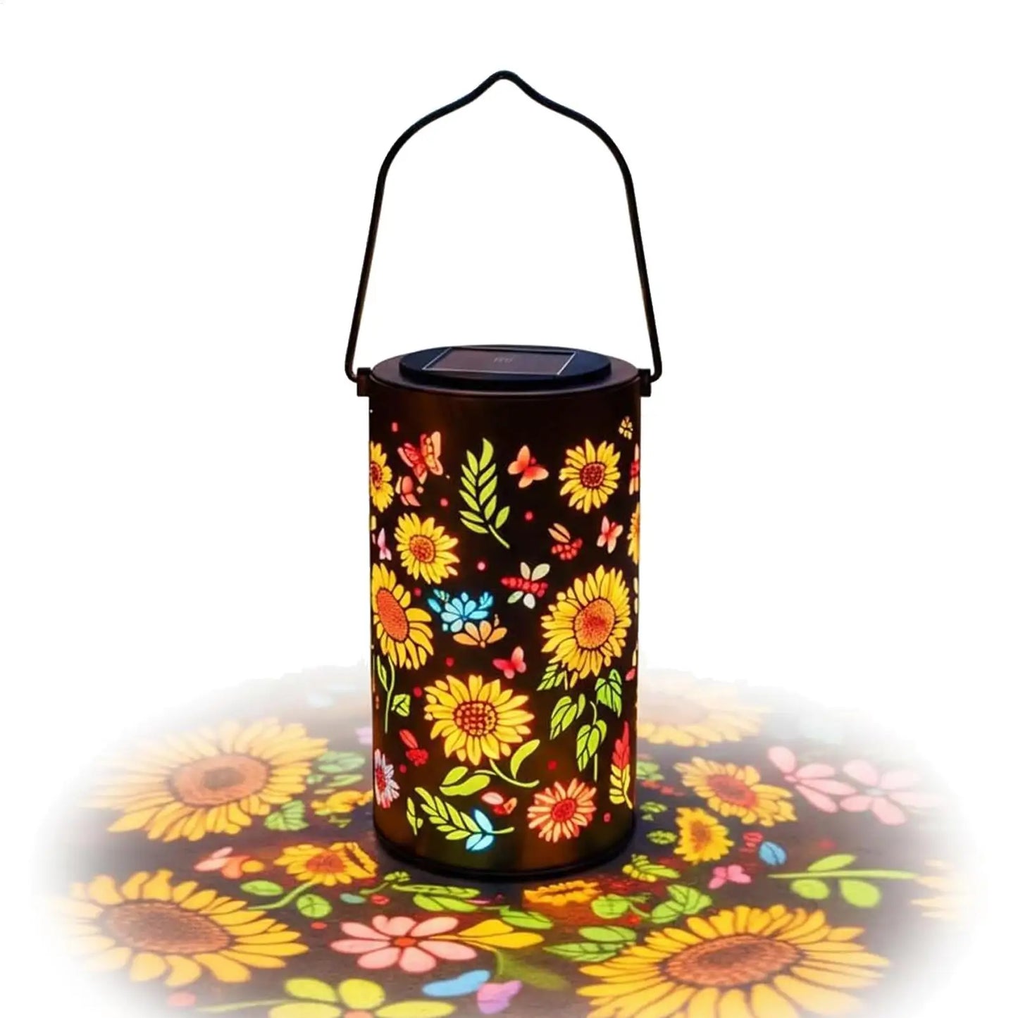Solar Sunflower Garden Light – IP65 Waterproof LED Pathway Decor
