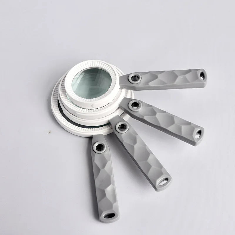Handheld Massage Handle with Optional Magnifying Glass Peaceful Pleasures Health and Wellness