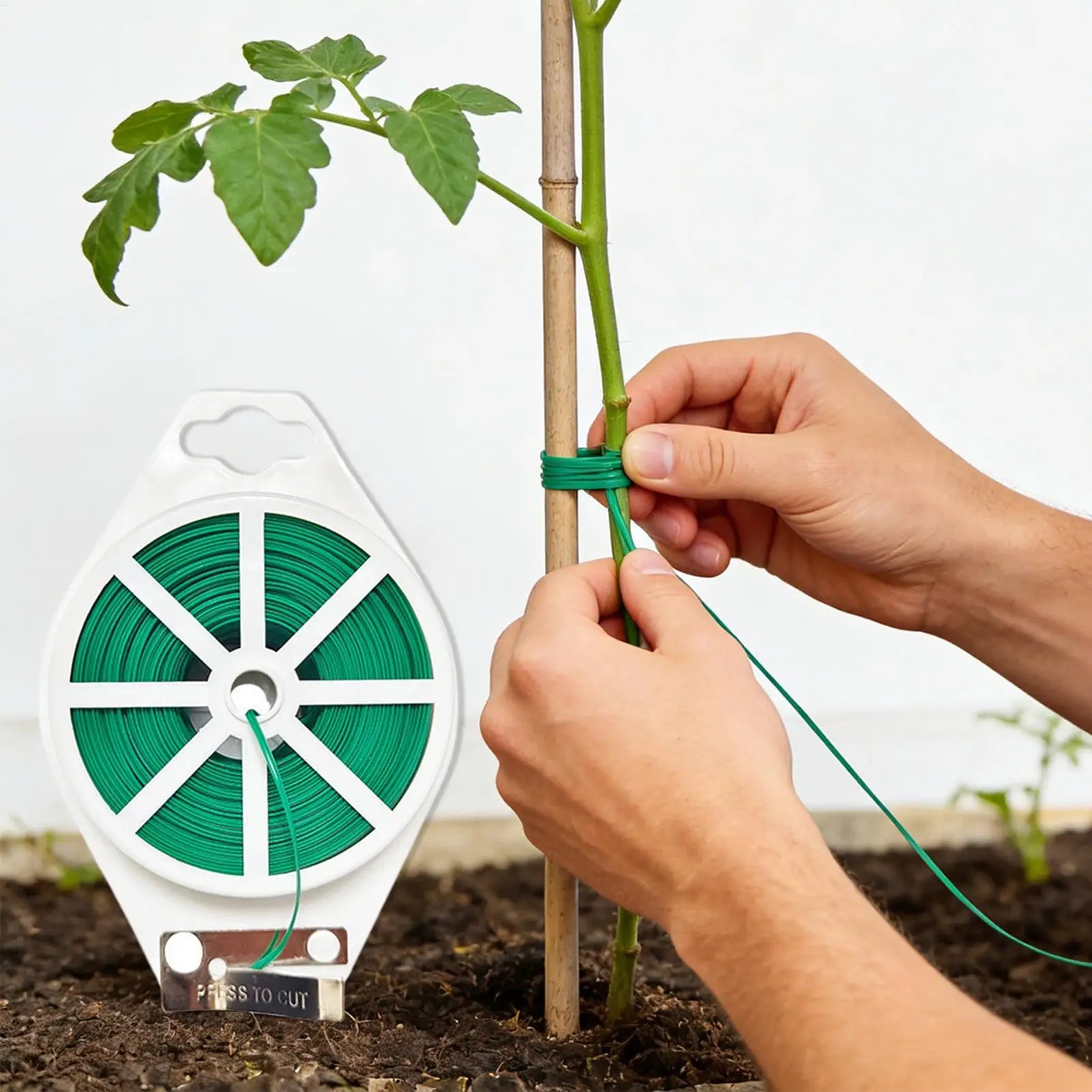 Reusable & Adjustable Plant Ties Gentle Garden Ties Flexible Support for Tomatoes, Roses, Climbing Vines, Stems, Reusable & Soft Peaceful Pleasures Health and Wellness