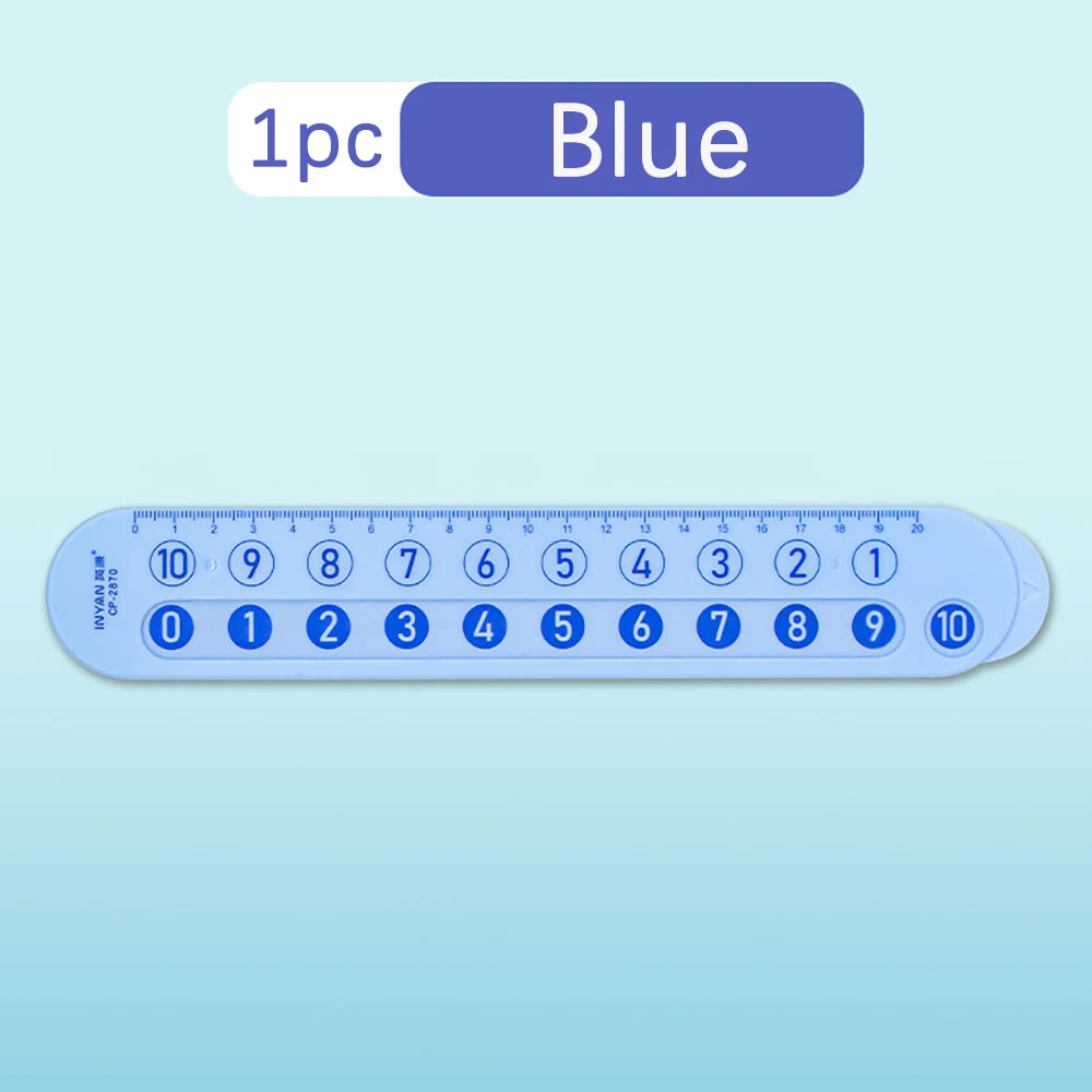 Mathematical Decomposition Ruler Numerical Addition Subtraction