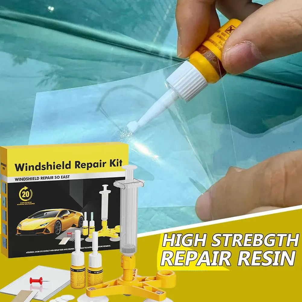 DIY Car Windshield Crack Repair Kit | Nano Glass Restore