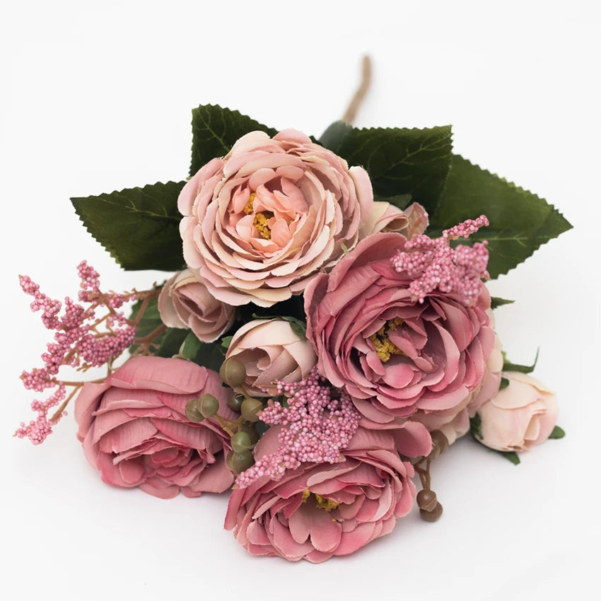 Silk Peony Artificial Flowers – Wedding & Home Décor