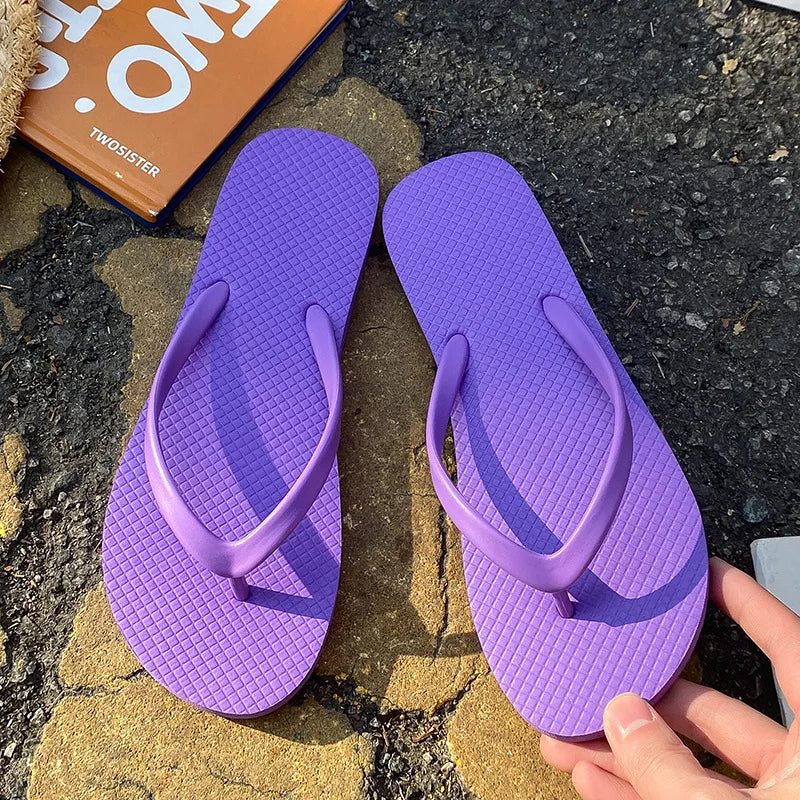 Women's Soft EVA Flip Flops – Non-Slip Beach Sandals & Slides