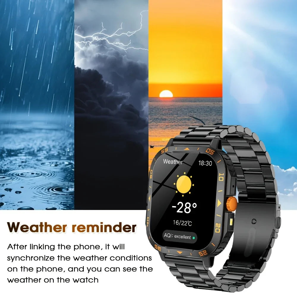ERUN Outdoor Sports Smartwatch | Calls, Alexa & Multi-Sport