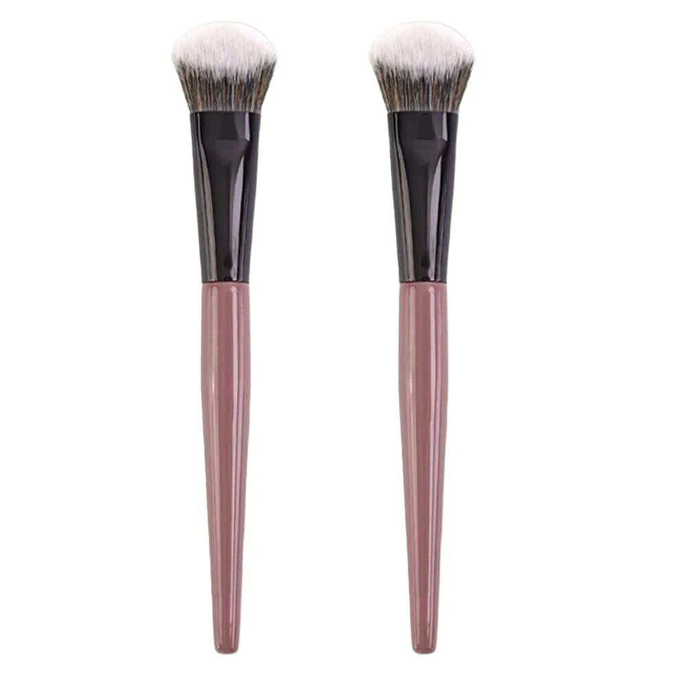 Angled Powder Blush Brush – Soft Synthetic Makeup Brush