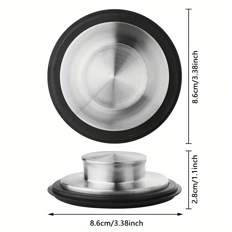 Kitchen Sink Drain Plug Cover Garbage Disposal 3 34-inch Suitable