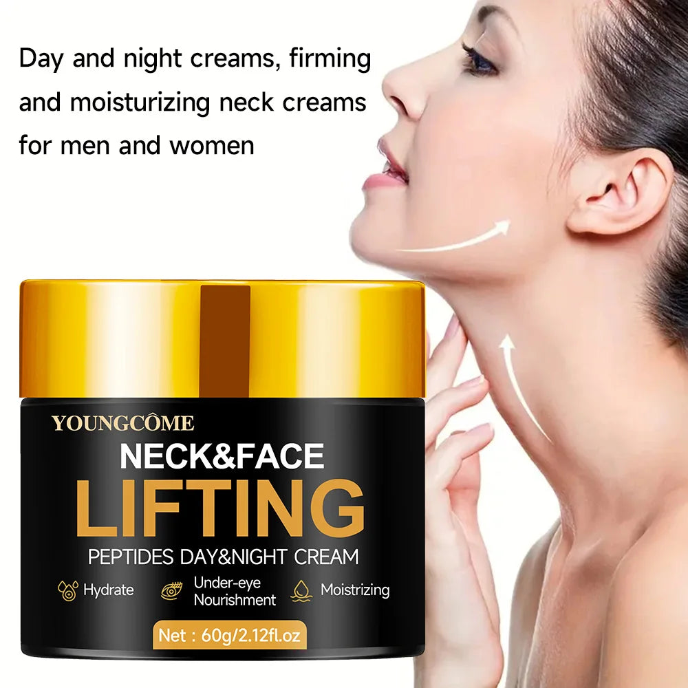 YOUNGCOME Neck & Face Anti-Wrinkle Firming Cream | 30g/60g Anti-Aging Face Cream Peaceful Pleasures Health and Wellness