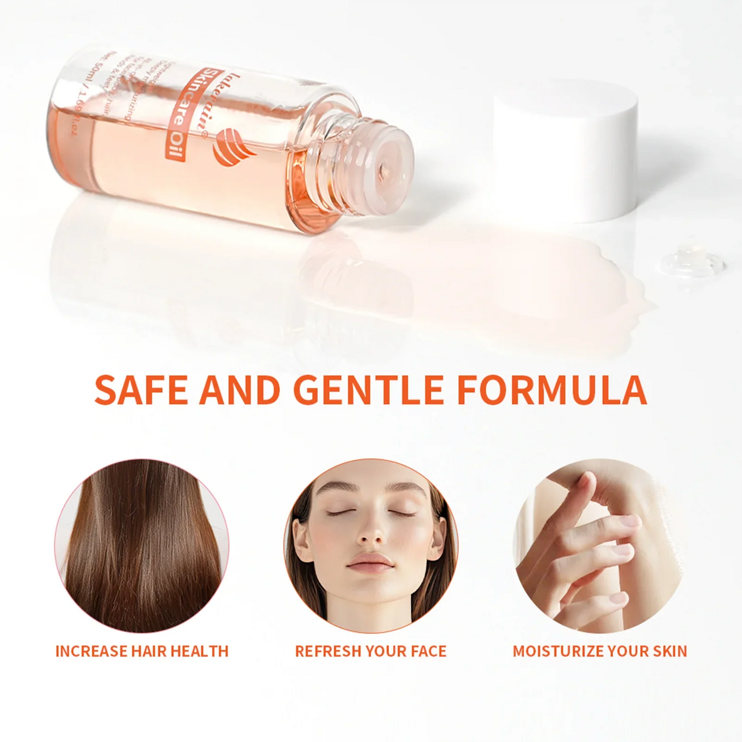 Lakerain Bio Skincare Oil – Vitamin A & E Face & Body Moisturizer