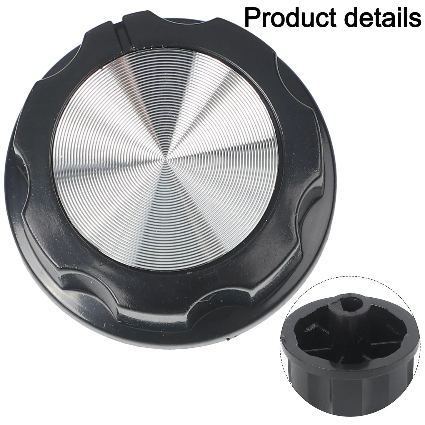 2-Pack D-Type Timer Switch Knob for Air Fryer Oven & Cooker