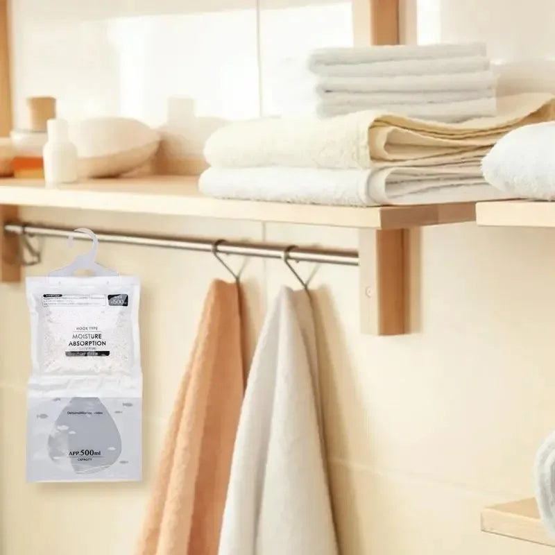 Hanging dehumidification bag water absorption moisture-proof mildew-proof dehumidification bag household desiccant large package Peaceful Pleasures Health and Wellness