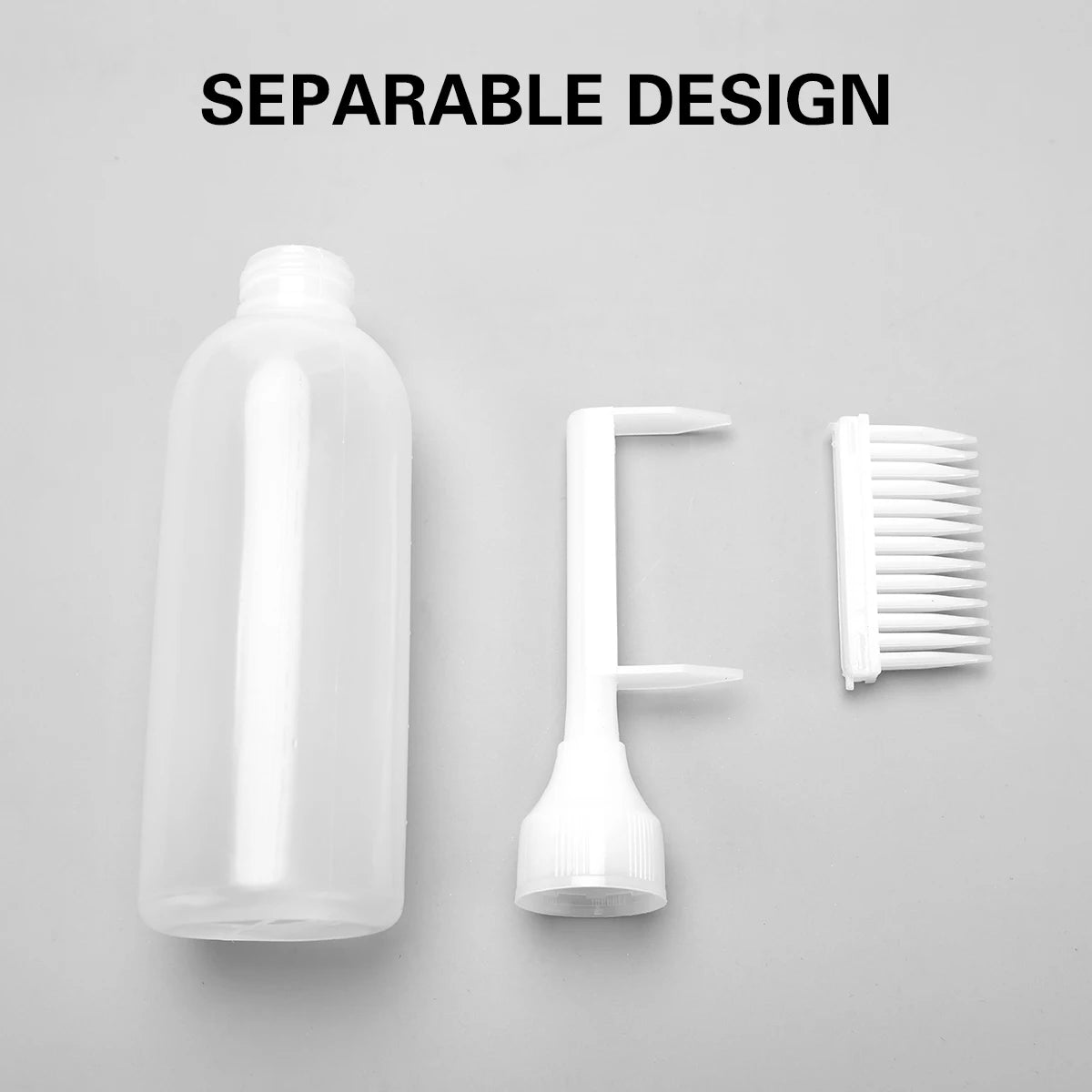 170ml Bottle Refillable Applicator Hair Dye Bottles Plastic Shampoo Bottle Hair Coloring Smudge Tool Salon Hairdressing Supplies Peaceful Pleasures Health and Wellness